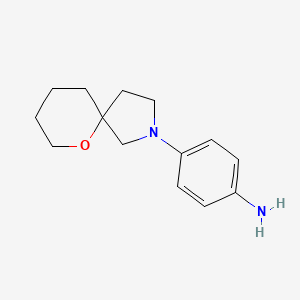 4-(6-Oxa-2-azaspiro[4.5]decan-2-yl)aniline