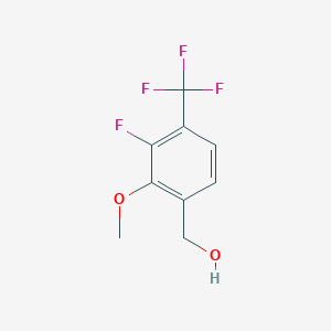 [3-Fluoro-2-methoxy-4-(trifluoromethyl)phenyl]methanol