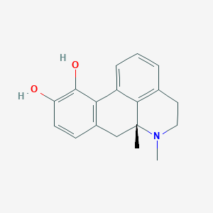 (6Ar)-6,6a-dimethyl-5,6,6a,7-tetrahydro-4h-dibenzo[de,g]quinoline-10,11-diol