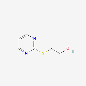 2-(pyrimidin-2-ylsulfanyl)ethan-1-ol