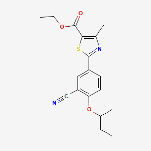 Febuxostat 2-Butyl Isomer Ethyl Ester