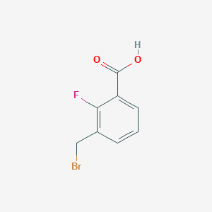 B1342647 3-(Bromomethyl)-2-fluorobenzoic acid CAS No. 680610-75-7