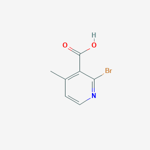 molecular formula C7H6BrNO2 B1342655 2-溴-4-甲基烟酸 CAS No. 65996-07-8