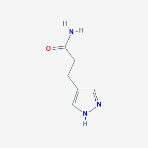 3-(1H-pyrazol-4-yl)propanamide