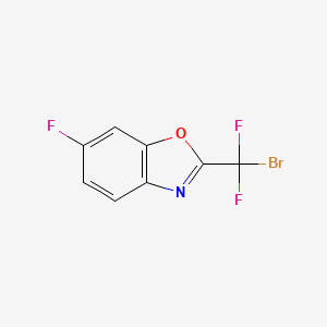 2-[Bromo(difluoro)methyl]-6-fluoro-1,3-benzoxazole