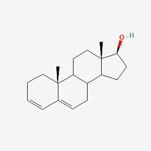 (10R,13S,17S)-10,13-dimethyl-2,7,8,9,11,12,14,15,16,17-decahydro-1H-cyclopenta[a]phenanthren-17-ol