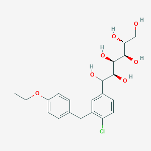 1-C-[4-Chloro-3-[(4-ethoxyphenyl)methyl]phenyl]-D-glucitol