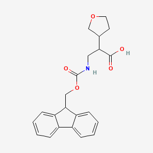 3-({[(9H-fluoren-9-yl)methoxy]carbonyl}amino)-2-(oxolan-3-yl)propanoicacid