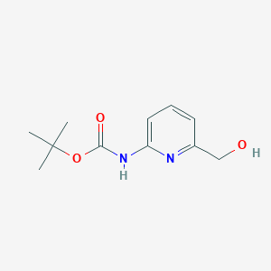 B1342683 Tert-butyl (6-(hydroxymethyl)pyridin-2-yl)carbamate CAS No. 203321-83-9