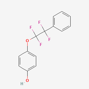 4-(1,1,2,2-Tetrafluoro-2-phenylethoxy)phenol