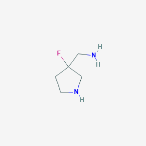 (3-Fluoropyrrolidin-3-yl)methanamine