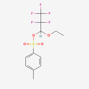 2,2,3,3,3-Pentafluoro-1-ethoxy-1-tosyloxypropane