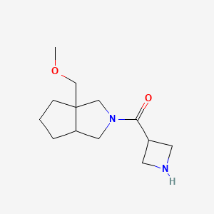 azetidin-3-yl(3a-(methoxymethyl)hexahydrocyclopenta[c]pyrrol-2(1H)-yl)methanone