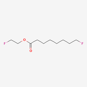 Octanoic acid, 8-fluoro-, (2-fluoroethyl) ester