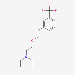 Triethylamine, 2-((m-(trifluoromethyl)phenethyl)oxy)-