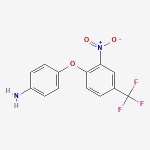 Benzeneamine, 4-(2-nitro-4-(trifluoromethyl)phenoxy)-