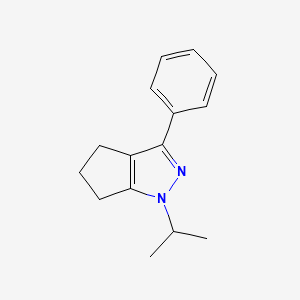 1-Isopropyl-3-phenyl-1,4,5,6-tetrahydrocyclopenta[c]pyrazole