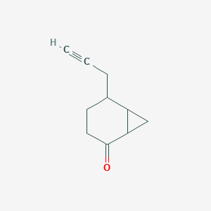 5-(Prop-2-yn-1-yl)bicyclo[4.1.0]heptan-2-one