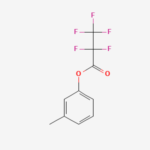 3-Methylphenyl pentafluoropropanoate