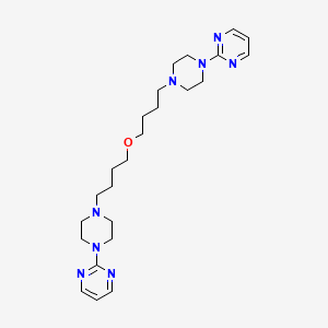 Bispyrimidinylpiperazinylbutyl ether