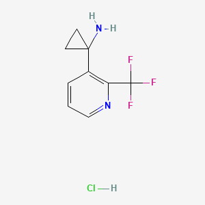 1-[2-(Trifluoromethyl)-3-pyridyl]cyclopropanamine hydrochloride