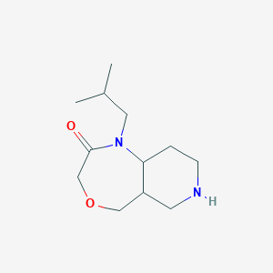 1-isobutyloctahydropyrido[4,3-e][1,4]oxazepin-2(3H)-one