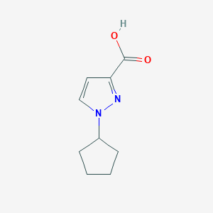 1-cyclopentyl-1H-pyrazole-3-carboxylic acid