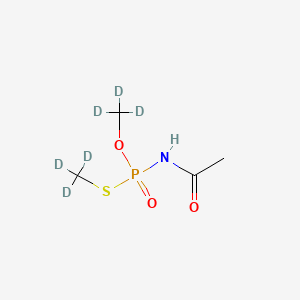 molecular formula C4H10NO3PS B13427395 Acephate-d6 