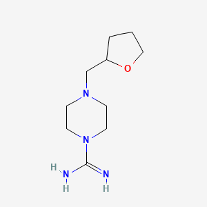 4-((Tetrahydrofuran-2-yl)methyl)piperazine-1-carboximidamide