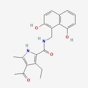 molecular formula C21H22N2O4 B13427487 Xdm-cbp 