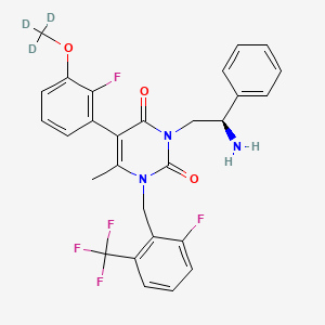 De(ethyl buytrate) Elagolix Methoxy-d3