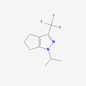 1-Isopropyl-3-(trifluoromethyl)-1,4,5,6-tetrahydrocyclopenta[c]pyrazole