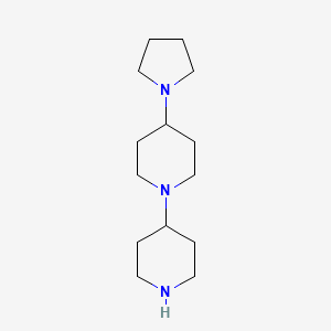 molecular formula C14H27N3 B13427699 4-(Pyrrolidin-1-yl)-1,4'-bipiperidine 