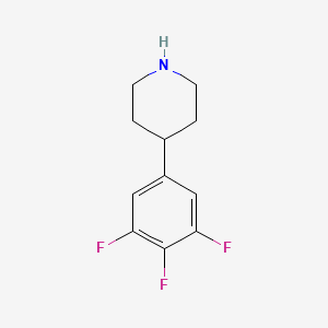 4-(3,4,5-Trifluorophenyl)piperidine