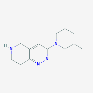 3-(3-Methylpiperidin-1-yl)-5,6,7,8-tetrahydropyrido[4,3-c]pyridazine