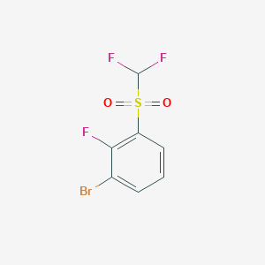 3-Bromo-2-fluorophenyl difluoromethyl sulphone