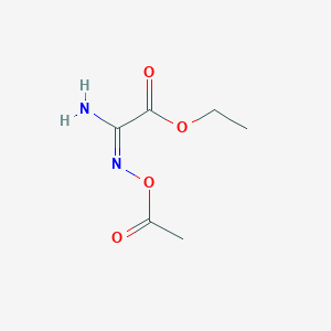 Ethyl (2Z)-2-[(Acetyloxy)imino]-2-amino-acetic Acid Ester