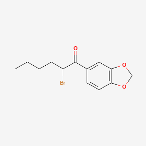 1-(1,3-Benzodioxol-5-yl)-2-bromo-1-hexanone