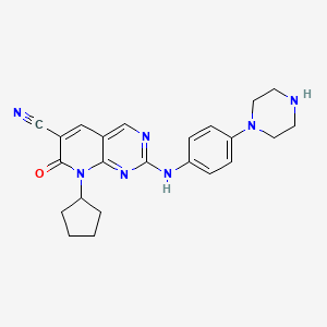 molecular formula C23H25N7O B13427868 Desmethyl Narazaciclib 