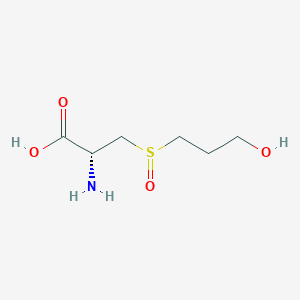 (2R)-2-Amino-3-((3-hydroxypropyl)sulfinyl)propanoic acid