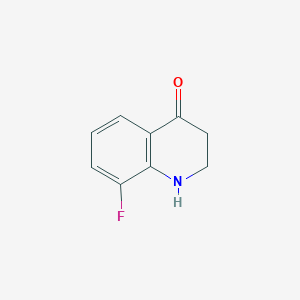 molecular formula C9H8FNO B1342802 8-氟-2,3-二氢喹啉-4-酮 CAS No. 38470-28-9
