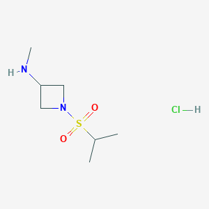 1-(isopropylsulfonyl)-N-methylazetidin-3-amine hydrochloride