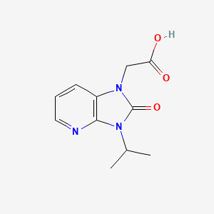 2-(3-isopropyl-2-oxo-2,3-dihydro-1H-imidazo[4,5-b]pyridin-1-yl)acetic acid