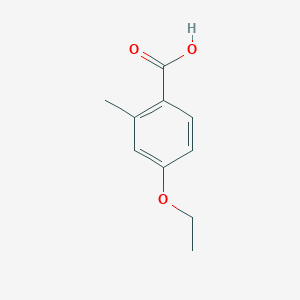 molecular formula C10H12O3 B1342813 4-Ethoxy-2-methylbenzoic acid CAS No. 103323-97-3
