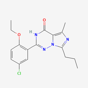 2-(5-Chloro-2-ethoxyphenyl)-5-methyl-7-propylimidazo[5,1-f][1,2,4]triazin-4(1H)-one