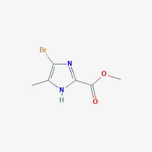 methyl 4-bromo-5-methyl-1H-imidazole-2-carboxylate