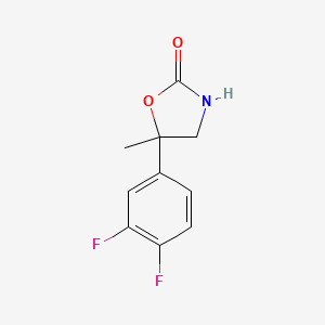 5-(3,4-Difluorophenyl)-5-methyloxazolidin-2-one