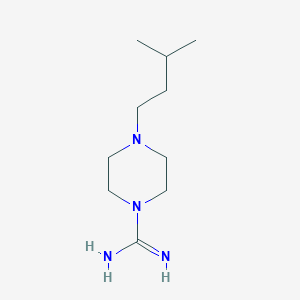 4-Isopentylpiperazine-1-carboximidamide