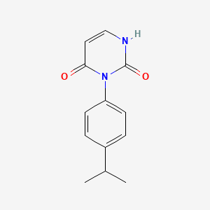 3-(4-isopropylphenyl)pyrimidine-2,4(1H,3H)-dione