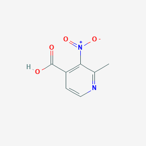 molecular formula C7H6N2O4 B1342837 2-甲基-3-硝基异烟酸 CAS No. 18699-86-0
